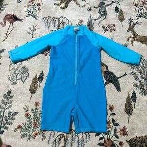 L.l. bean Kids Blue Swim Suit 2T